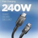 Kabel Spigen Essential EB24012CC USB-C / USB-C 240W 120cm - czarny