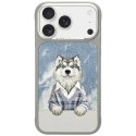 Etui Nimmy Gentle Pets Series Dog MagSafe na iPhone 17 Pro Max - szare