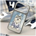 Etui Nimmy Gentle Pets Series Dog MagSafe na iPhone 17 Pro Max - szare