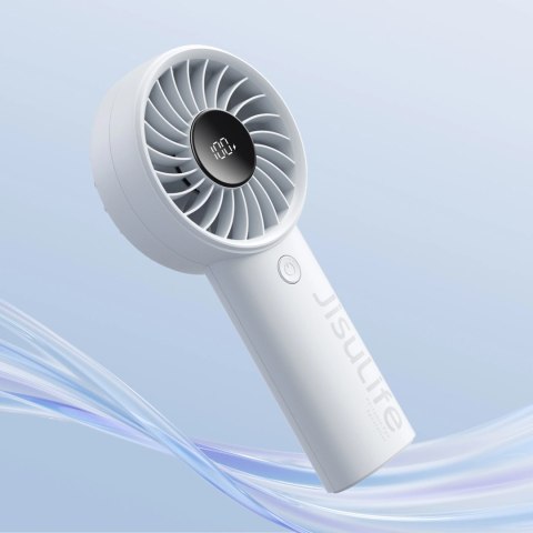 Mini wentylator Jisulife Handheld Fan Life4 3600mAh przenośny wiatraczek USB - szary