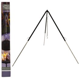 STOJAK REGULOWANY TRÓJNÓG NAD OGNISKO PALENISKO OGRODOWE 150CM