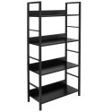 Regał industrialny loft Varberg Black