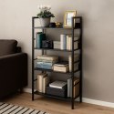 Regał industrialny loft Varberg Black