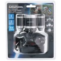 LATARKA CZOŁOWA TURYSTYCZNA DELUXE 1 LED i 2 COB GRUNDIG