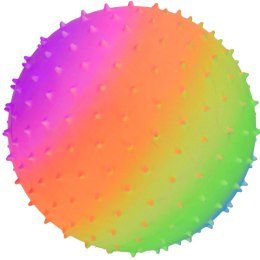 PIŁKA WINYLOWA JEŻYK RAINBOW 23CM 90G ENERO