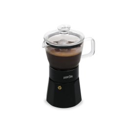 La Cafetiere Szklana Kawiarka Verona Czarna, 290 ml