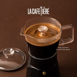 La Cafetiere Szklana Kawiarka Verona Czarna, 290 ml