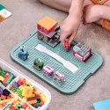 Pudełko 4-piętrowe na zabawki klocki LEGOS