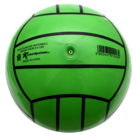 PIŁKA GUMOWA WATER POLO SIATKOWA ENERO ZIELONA