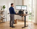 Biurko gamingowe SHADOW GAMER RUSTIC elektryczne 140 cm