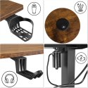Biurko gamingowe SHADOW GAMER RUSTIC elektryczne 140 cm