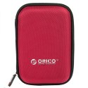Etui ochronne Orico PHD-25 na dysk przenośny 2,5" - czerwone