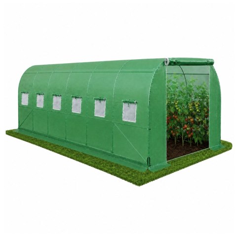 Tunel Ogrodowy Foliowy Szklarnia Na Warzywa PRO Stelaż 25MM 10x3x2M 30M²