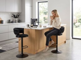 Hoker barowy Tresso Black czarny Velvet