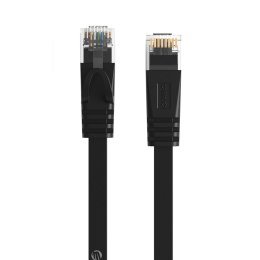 Kabel sieciowy Ethernet Orico PUG-C6B CAT6 1000Mbps RJ45 internetowy LAN płaski 10 m - czarny