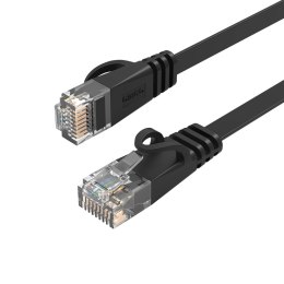 Kabel sieciowy Ethernet Orico PUG-C6B CAT6 1000Mbps RJ45 internetowy LAN płaski 5 m - czarny