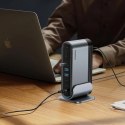 Stacja dokująca USB-C Baseus UnionJoy 2xHDMI4K@60Hz 1xDP4K@60Hz 3xUSB-A3.0 2xUSB-C3.0 2xUSB-A2.0 1xRJ45 PD PC 1xSD+TF 1x3.5mm mi