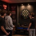 DART ELEKTRONICZNY EXETER LED 2 LICZNIKI 20 GIER ZASILACZ LOTKI BEST SPORTING