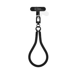Smycz do etui smartfona telefonu na nadgarstek - czarna