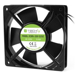 TECHLY Wentylator 120X120X25 mm 230V AC aluminiowy ICOOL-220-1225Z