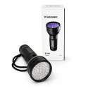 Latarka UV Wozinsky IP65 do wykrywania śladów 51 ledów - czarna