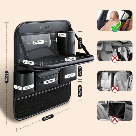 Organizer samochodowy Tech-Protect UCA100 - czarny