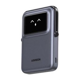 Powerbank magnetyczny 10000mAh Ugreen Uno PB764, Qi2 15W (szary)
