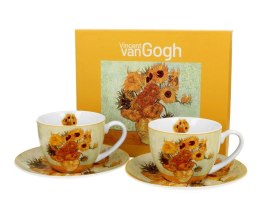 Pl Kpl. 2 Szt. Filiżanek Ze Spod.sunflowers V.gogh ART-POL