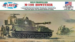 Model Plastikowy - ATLANTIS Models 1:48 Czołg M-109 Howitzer Tank - AMCA326