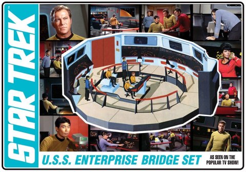 Model Plastikowy - "Mostek" Star Trek 1:32 U.S.S. Enterprise Bridge - AMT1270