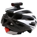 LAMPA ROWEROWA 2W1 ŁADOWANIE USB, UCHWYT DO MOCOWANIA NA KASKU DUNLOP