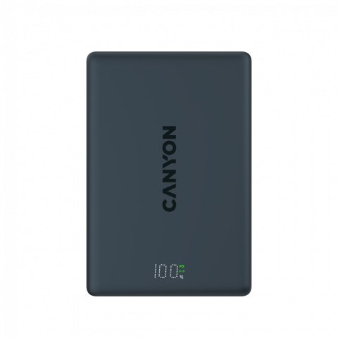 CANYON Powerbank OnPower 511 Magnet. PD 20W 10000mAh Grafit 