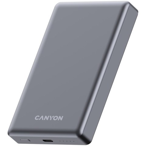 CANYON Powerbank OnPower 510 slim Magsafe 10000 mAh PD20W Beżowy
