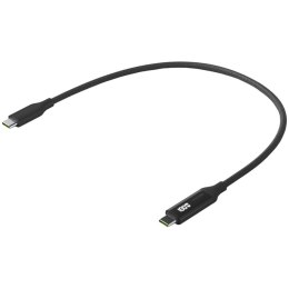 Ubiquiti UACC-Cable-USB-100W-0.3M-BK USB-C Cable with Charge Display, 100W max power output, 0.3m