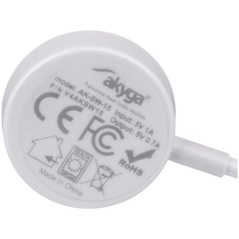 AKYGA Kabel do ładowania Apple Watch Wirelss Charger Akyga AK-SW-15 1m
