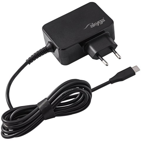 AKYGA Zasilacz do notebooka Akyga AK-ND-80 5-20V / 2.25-3A 45W USB type C 1.8m GaN