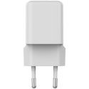 CANYON Ładowarka sieciowa CU20AC GaN 20W 1xPD 1xQC EU Biała