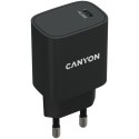 CANYON Ładowarka sieciowa H-20-02 PD 20W USB-C Czarna