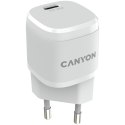 CANYON Ładowarka sieciowa H-20-05 PD 20W USB-C Biała