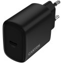 CANYON Ładowarka sieciowa OnCharge 200 20W 1xPD EU Czarna