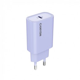 CANYON Ładowarka sieciowa OnCharge 30CL 30W 1xPD EU Fioletowa