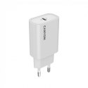 CANYON Ładowarka sieciowa OnCharge 30CL 30W 1xPD UK Biała
