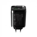 CANYON charger OnCharge 65RC Build-In Cable USB-C 65W 1xPD 1xQC EU Black