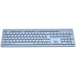 CANYON Klawiatura HKB-W01 UK/US AAA Bezprzewodowa Niebieska