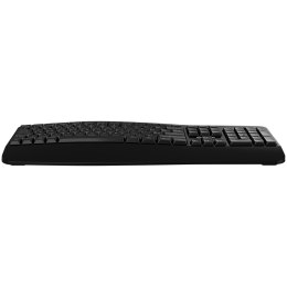 CANYON Klawiatura HKB-W6 Bezprzewodowa Ergonomia Czarna