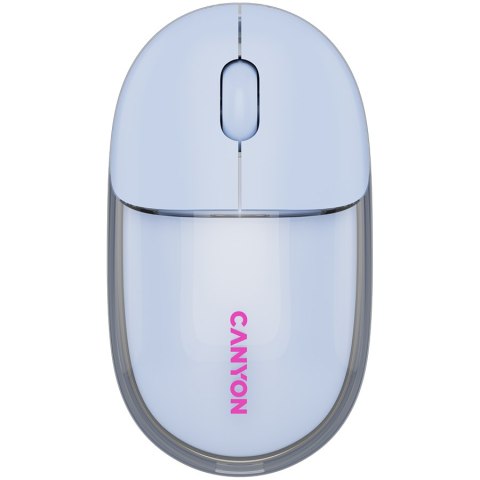 CANYON mouse OnClick 24 BT/ Wireless Transparent/Blue