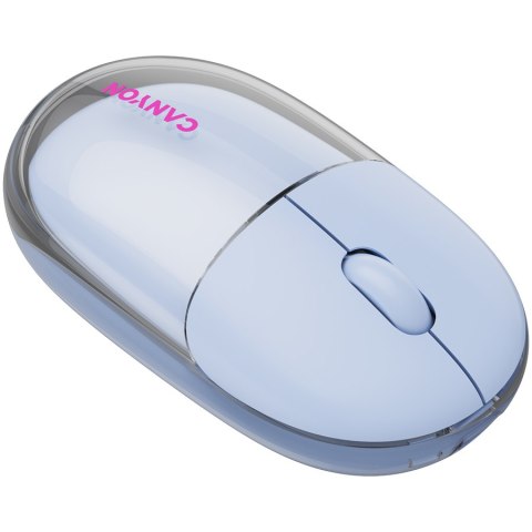 CANYON mouse OnClick 24 BT/ Wireless Transparent/Blue