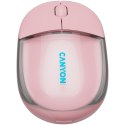 CANYON mouse OnClick 24 BT/ Wireless Transparent/Pink