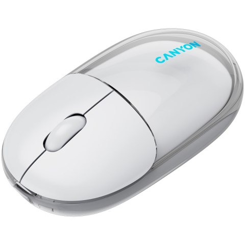 CANYON mouse OnClick 24 BT/ Wireless Transparent/White
