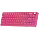 ROYAL KLUDGE R65 Berry Red Gaming Keyboard Cream Switch